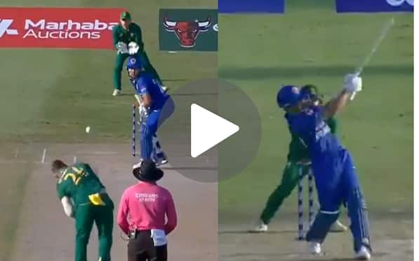 [Watch] Rahmanullah Gurbaz Becomes A Knight In Shining Armor For Afghanistan Against South Africa In 3rd ODI